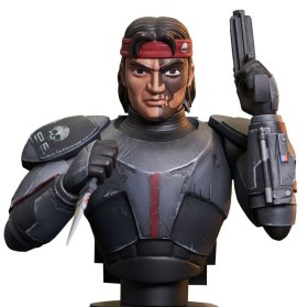 Hunter Star Wars The Clone Wars 1/7 Bust by Gentle Giant
